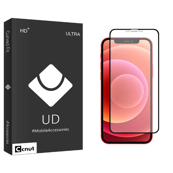 محافظ صفحه نمایش سرامیکی کوکونات مدل UD Black مناسب برای گوشی موبایل اپل iPhone 12 Pro Max