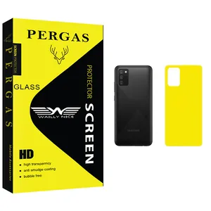 Waily Nice Pergas Glass Back Protector For Samsung سامسونگ Galaxy A02s
