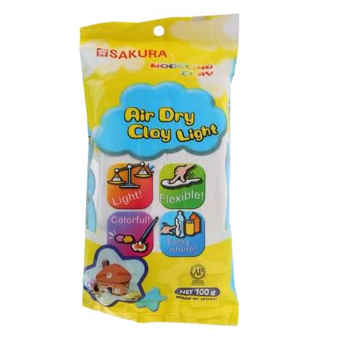 خمیر مجسمه سازی ساکورا مدل Airdry کد 28238 