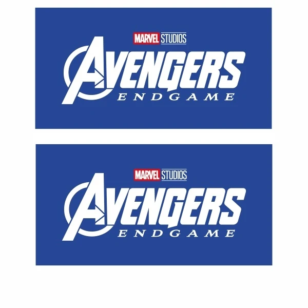 برچسب بدنه خودرو طرح avengers کد 131 بسته 2 عددی