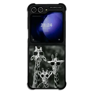 AKAM AMC-WSGZFLIP5-ANIMALS14 Cover For Samsung Galaxy Z Flip 5