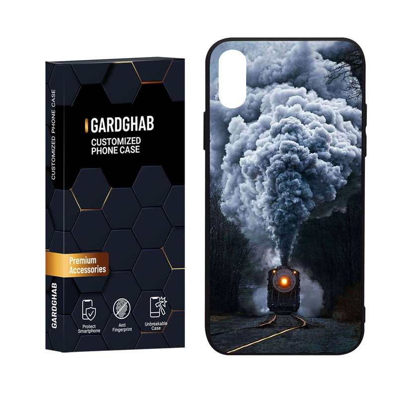 کاور گارد قاب مدل پشت گلس پسرانه مناسب برای گوشی موبایل اپل  iPhone X/Xs 