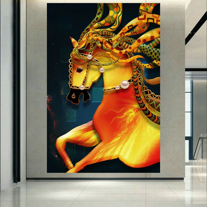  پوستر پارچه ای طرح اسب کد AR31246