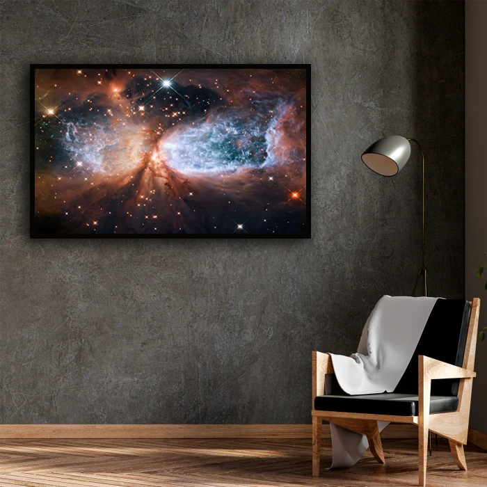 تابلو نوری بکلیت طرح کهکشان مدل B-D1555