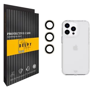 کاور دلپی مدل CLR مناسب برای گوشی موبایل اپل IPHONE 15 PRO MAX به همراه محافظ لنز