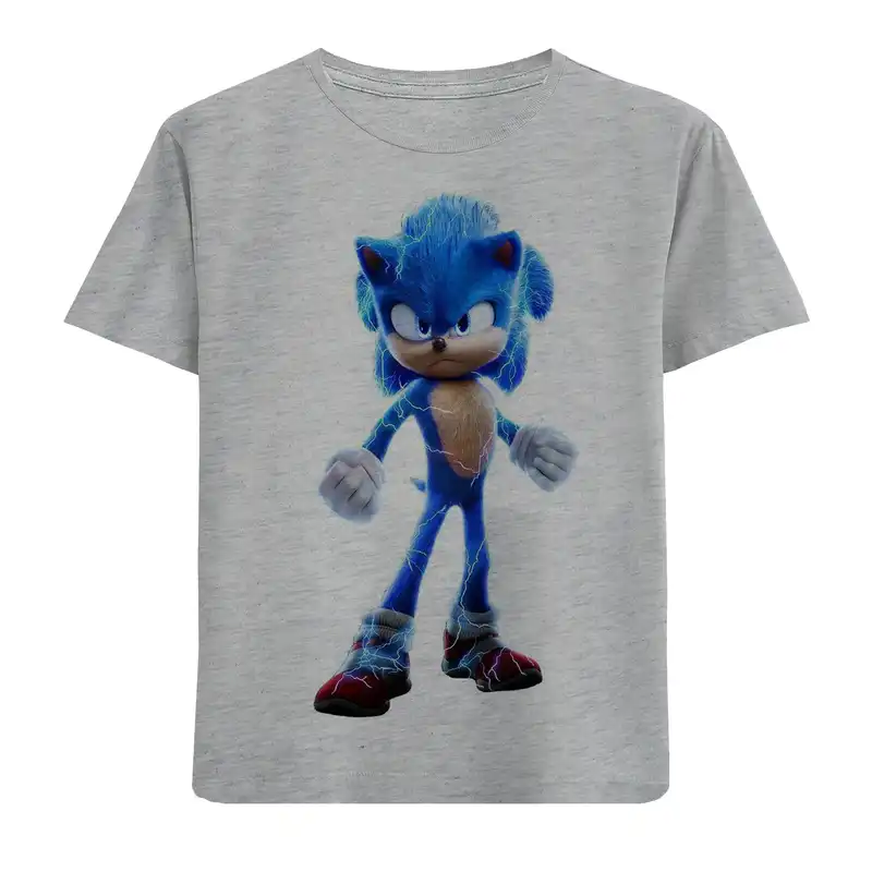 تی شرت آستین کوتاه پسرانه مدل سونیک F865