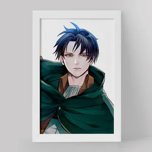 تابلو خندالو مدل لیوای انیمه اتک آن تایتان Attack on Titan کد 18628