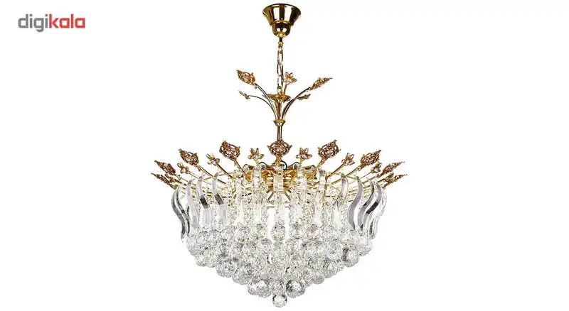 لوستر چشمه نور 12 شعله کد 6620/70