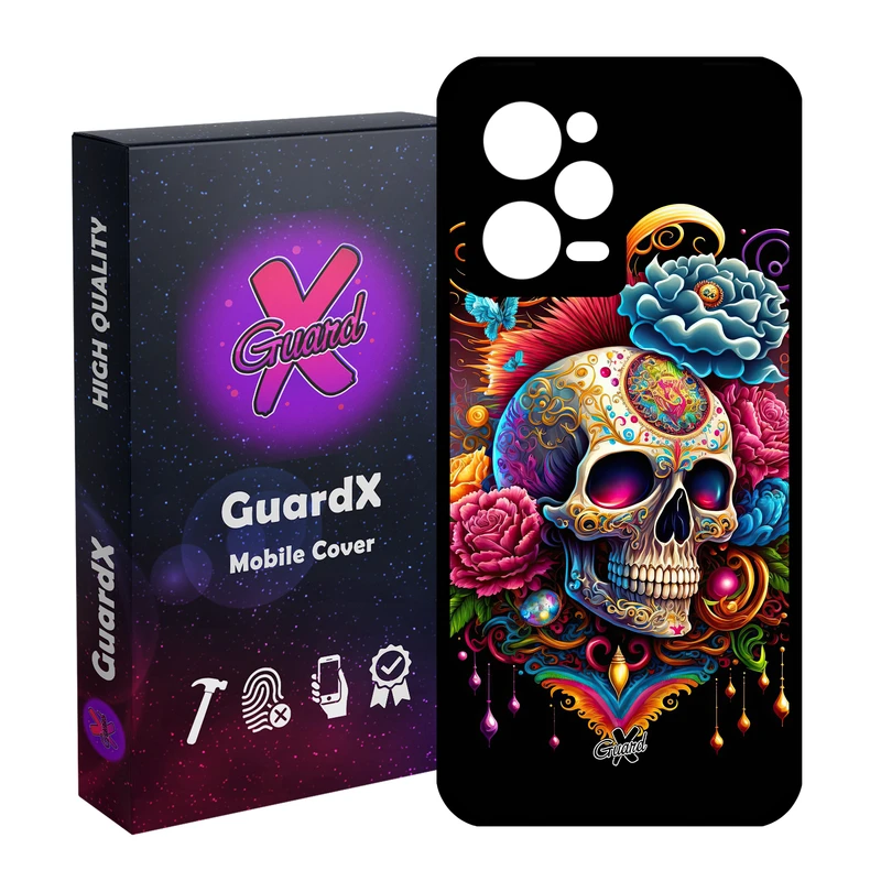 کاور گارد ایکس طرح جمجه مدل Glass10602 مناسب برای گوشی موبایل شیائومی Redmi Note 12 Pro 5G/Poco X5 Pro 5G/Note 12 Pro Pro speed