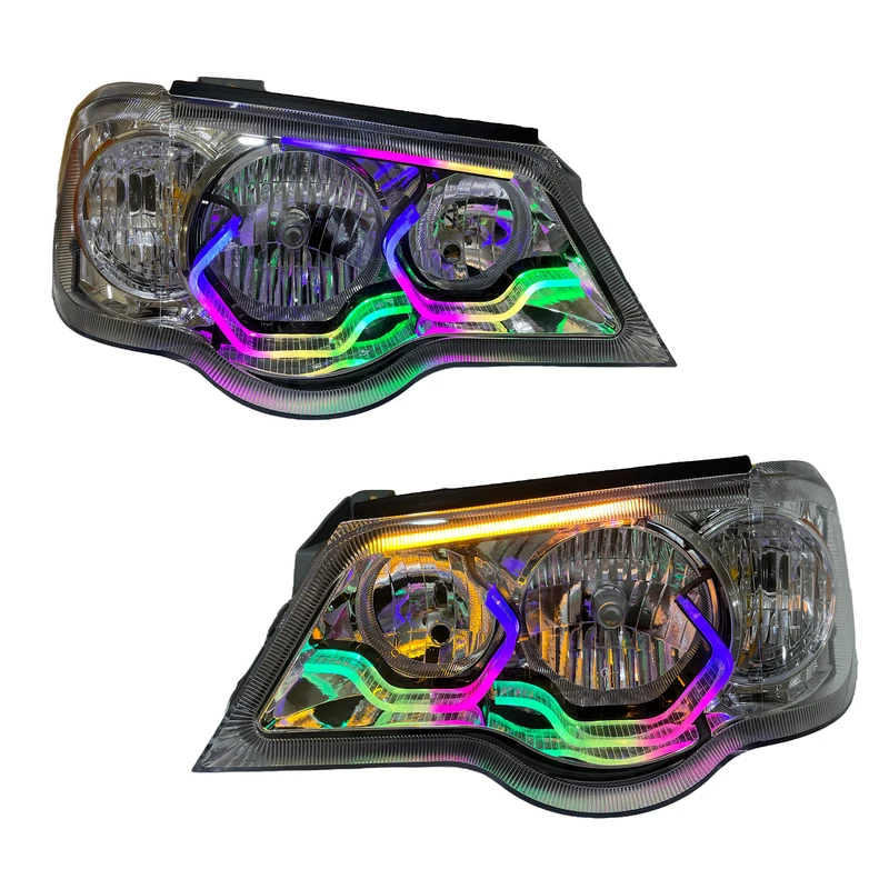  چراغ جلو خودرو مدل HG فولکالر مناسب برای پراید بسته 2 عددی