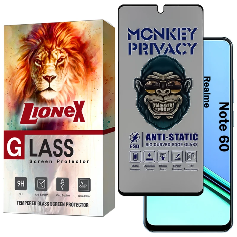 محافظ صفحه نمایش لایونکس مدل AMPL مناسب برای گوشی موبایل ریلمی Note 60