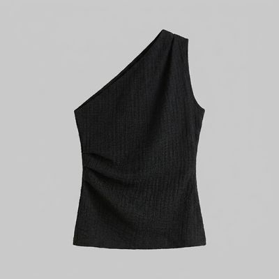 تاپ زنانه ایکس ساید مدل راشل یقه رومی