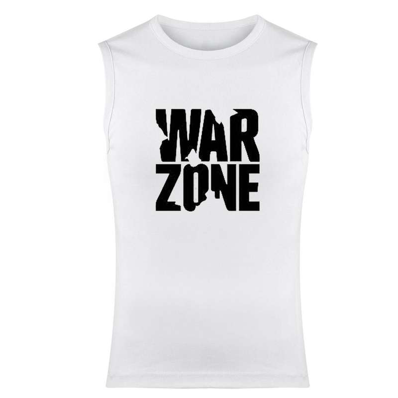 تاپ مردانه مدل WAR ZONE کد C3 رنگ سفید