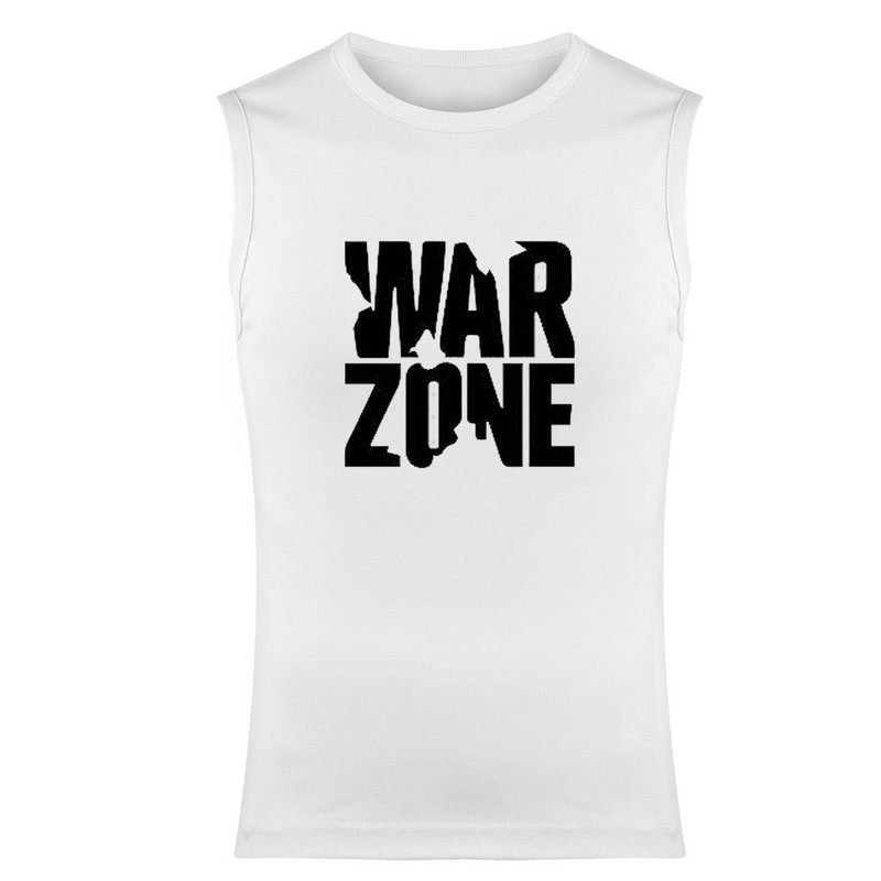 تاپ مردانه مدل WAR ZONE کد C3 رنگ سفید