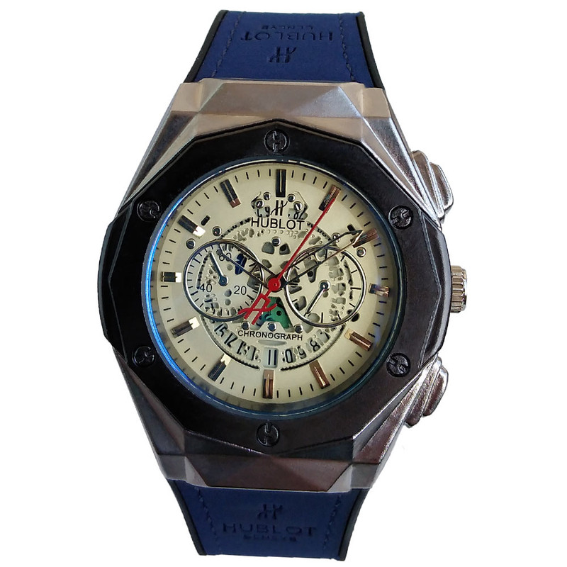 ساعت مچی عقربه ای پسرانه مدل تراش خورده کد 458