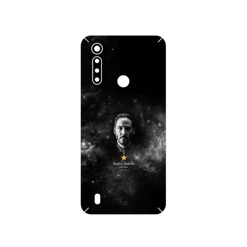 برچسب پوششی ماهوت مدل Keanu Reeves مناسب برای گوشی موبایل موتورولا Moto G8 Power Lite