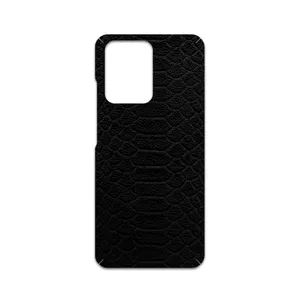 MAHOOT Black-Snake-Leather Cover Sticker for Honor X7a