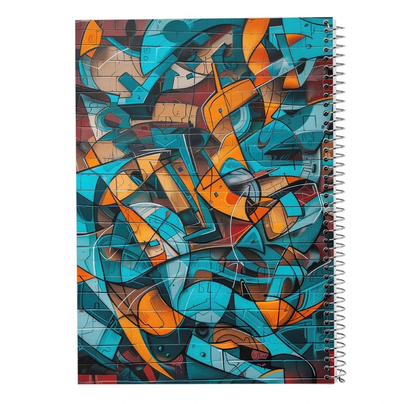 دفتر شطرنجی 50 برگ مدوپد طرح اشکال فانتزی کد DF16118