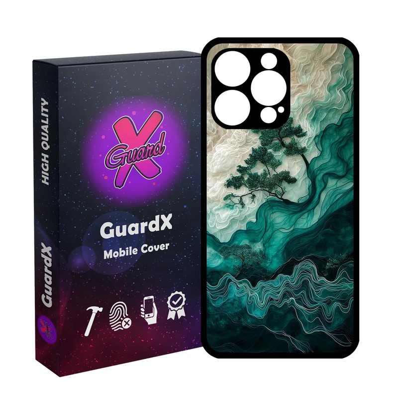 کاور گارد ایکس طرح کوچه ساحل مدل Glass10745 مناسب برای گوشی موبایل اپل iPhone 15 Pro Max