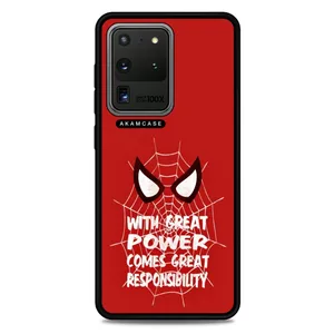 AKAM AMCWSGS20U-SPIDERMAN18 Cover For Samsung Galaxy S20 Ultra