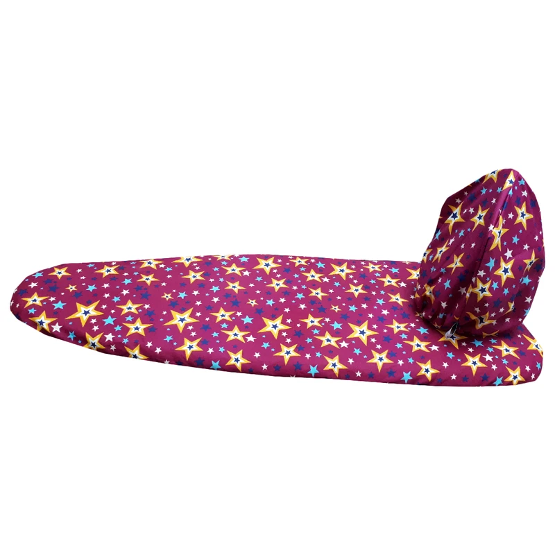 کاور میز اتو  مدل ستاره رنگارنگ کد 232 به همراه کاور اتو