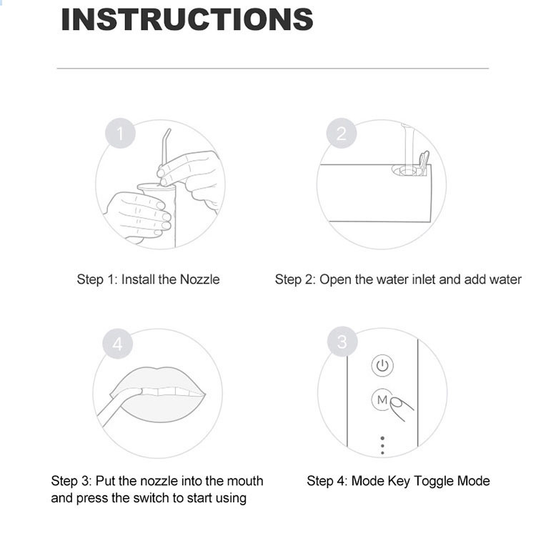 دستگاه شست و شوی دهان و دندان مدل FL-V29