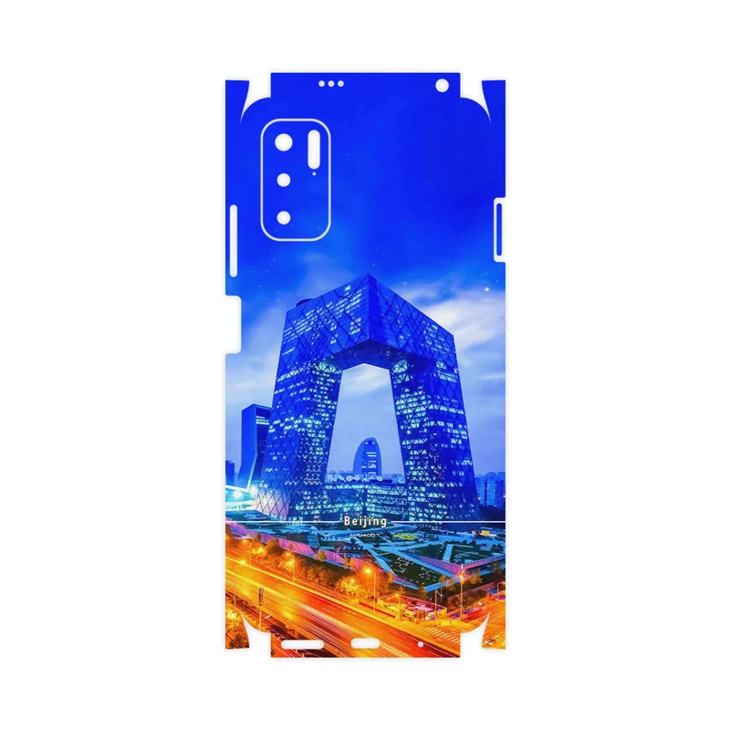 برچسب پوششی ماهوت مدل Beijing city-FullSkin مناسب برای گوشی موبایل شیائومی Redmi Note 10 5G