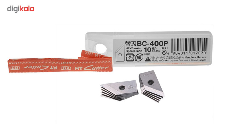تیغ کاتر ان تی مدل BC-400 P 1 بسته 10 عددی