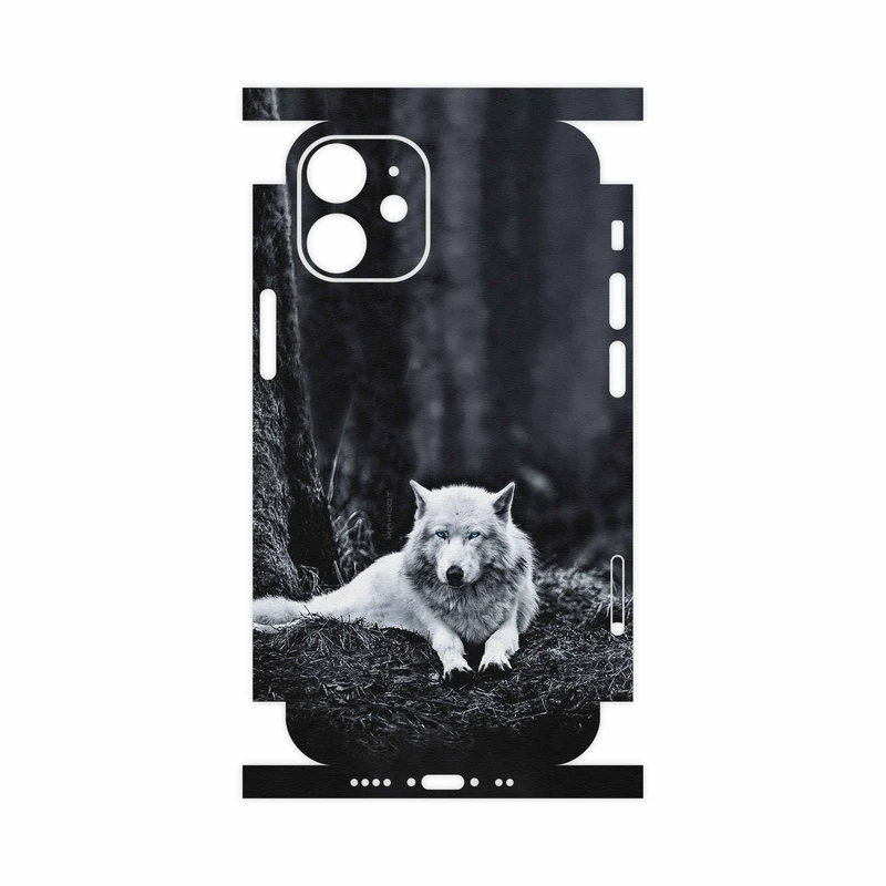 برچسب پوششی ماهوت مدل Dire Wolf-FullSkin مناسب برای گوشی موبایل اپل iPhone 12 mini