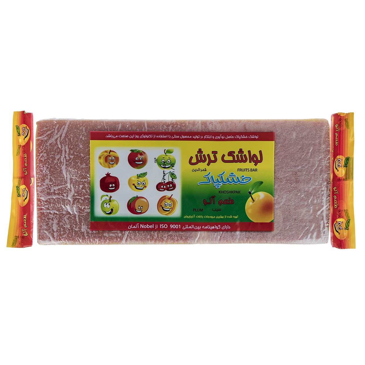 لواشک چندمیوه 90 گرم سلفون