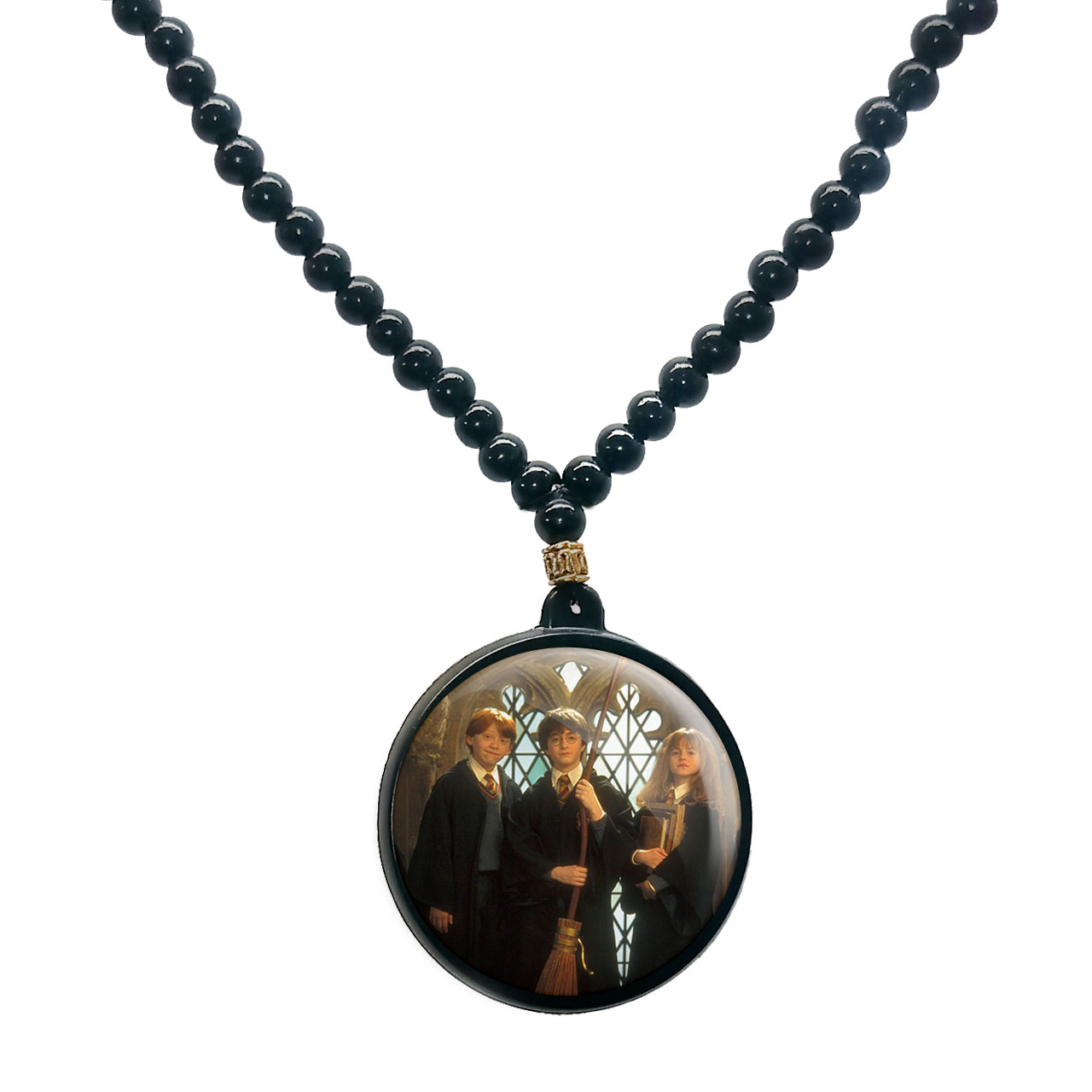 گردنبند پرمانه طرح Harry Potter کد pmd.23975 مدل دو طرفه