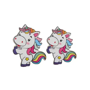 گیره مو دخترانه مدل یونیکورن ایستاده کد 2022-595  مجموعه 2 عددی