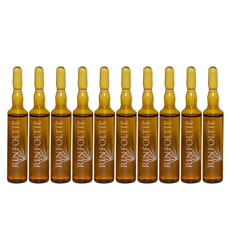 محلول تقویت کننده مو رینفولتیل مدل Intensive Phials حجم 10 میلی لیتر بسته 10 عددی