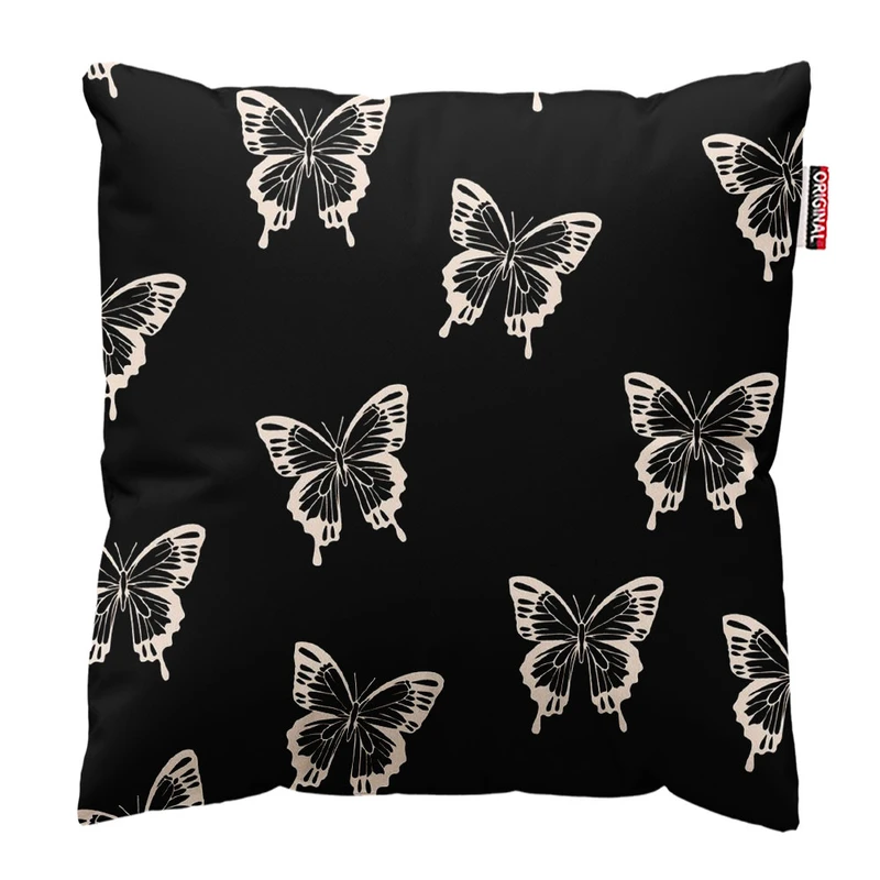 کوسن پاد آفرین طرح پروانه کد 528 سایز 30*30 سانتی متر