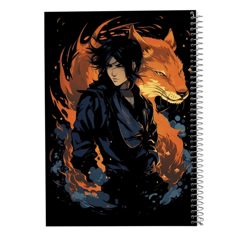 دفتر مشق 100 برگ مدوپد مدل Demon Slayer کد DF11052