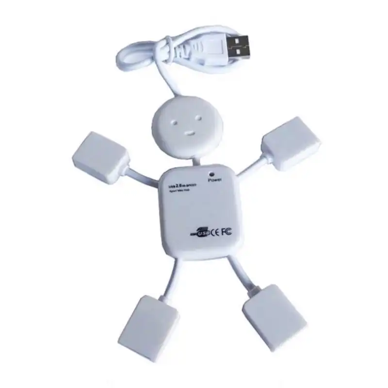 هاب ۴ پورت USB 2.0 مدل آدمکی