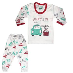 نقد و بررسی ست تی شرت و شلوار نوزادی تروسکان مدل Dadddy &amp; Me توسط خریداران