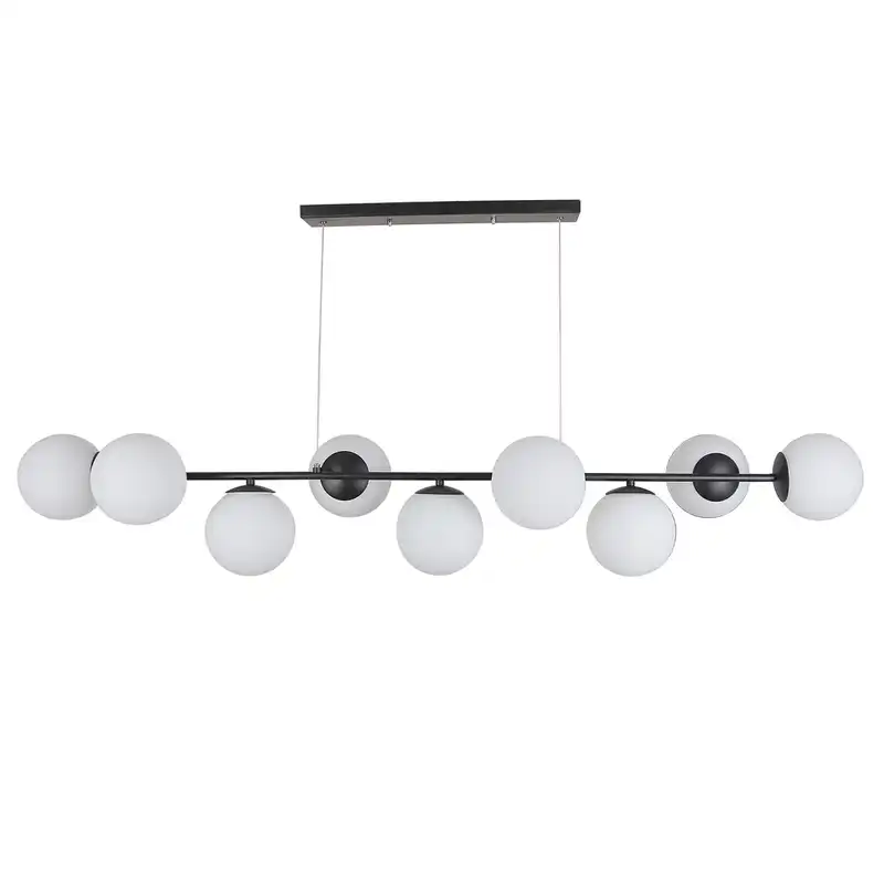 لوستر نه شعله چشمه نور کد AB1230/9-WT