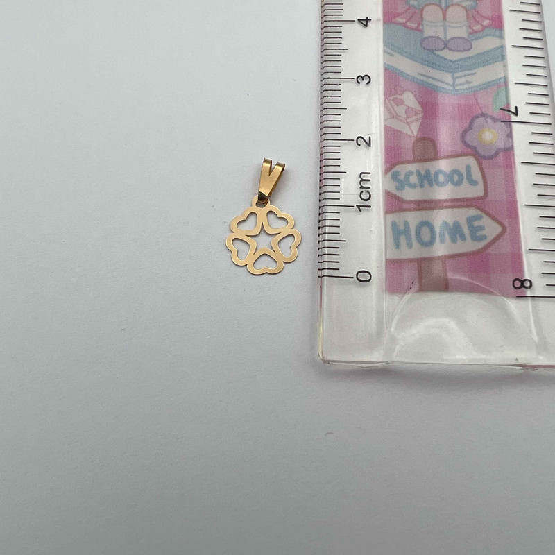 آویز گردنبند طلا 18 عیار زنانه گالری صادقی طرح قلب مینیمال