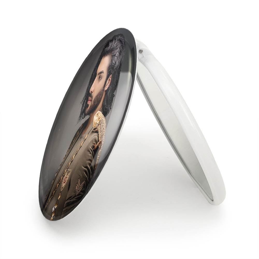 آینه جیبی خندالو طرح رهام هادیان ماکان بند مدل تاشو کد 2547