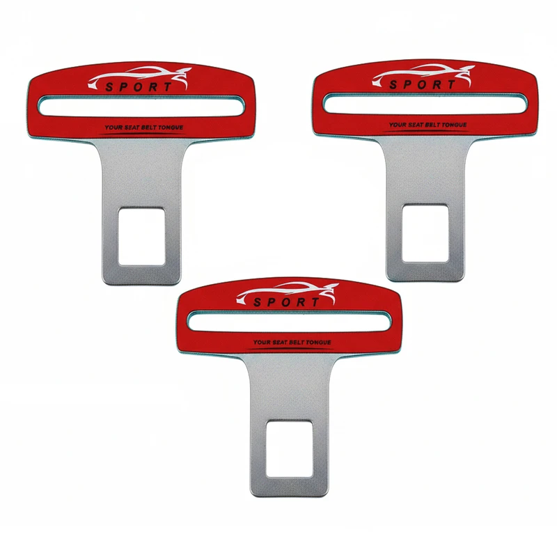 زبانه کمربند ایمنی خودرو مدل T3 بسته 3 عددی