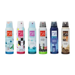 اسپری خوشبو کننده بدن سلکشن سیتی مدل S1 حجم 150 میلی لیتر مجموعه 6 عددی