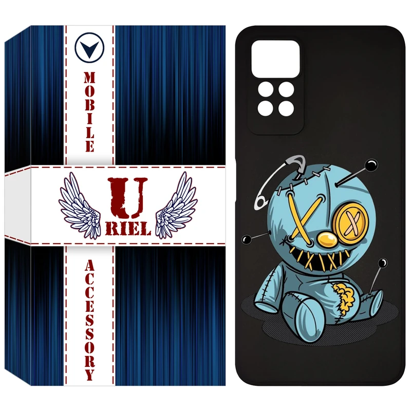 کاور یوریل قاب مدل KSH کد 68 طرح عروسک مناسب برای گوشی موبایل شیائومی Redmi Note 12 Pro 4G