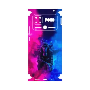 MAHOOT Smoke Rainbow Digital Art 2-FullSkin Cover Sticker for Xiaomi Poco C40