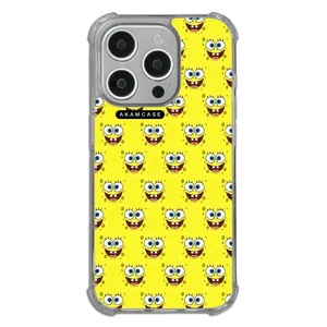 AKAM AMC-WTA15PRO-SPONGE BOB12 Cover For Apple iPhone 15 Pro