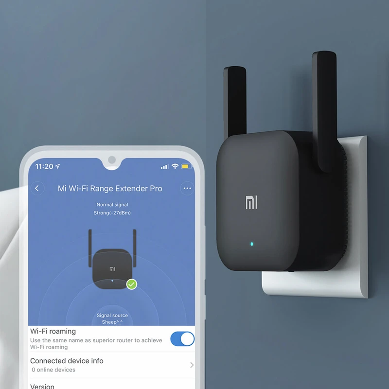 عکس شماره 4 : توسعه دهنده محدوده بی سیم شیائومی مدل pro-r03cn 2021