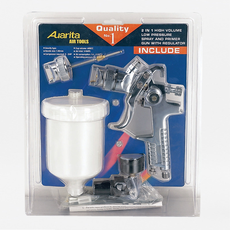 پیستوله آئوریتا مدل H827 کد نازل 1/3 مجموعه 4 عددی