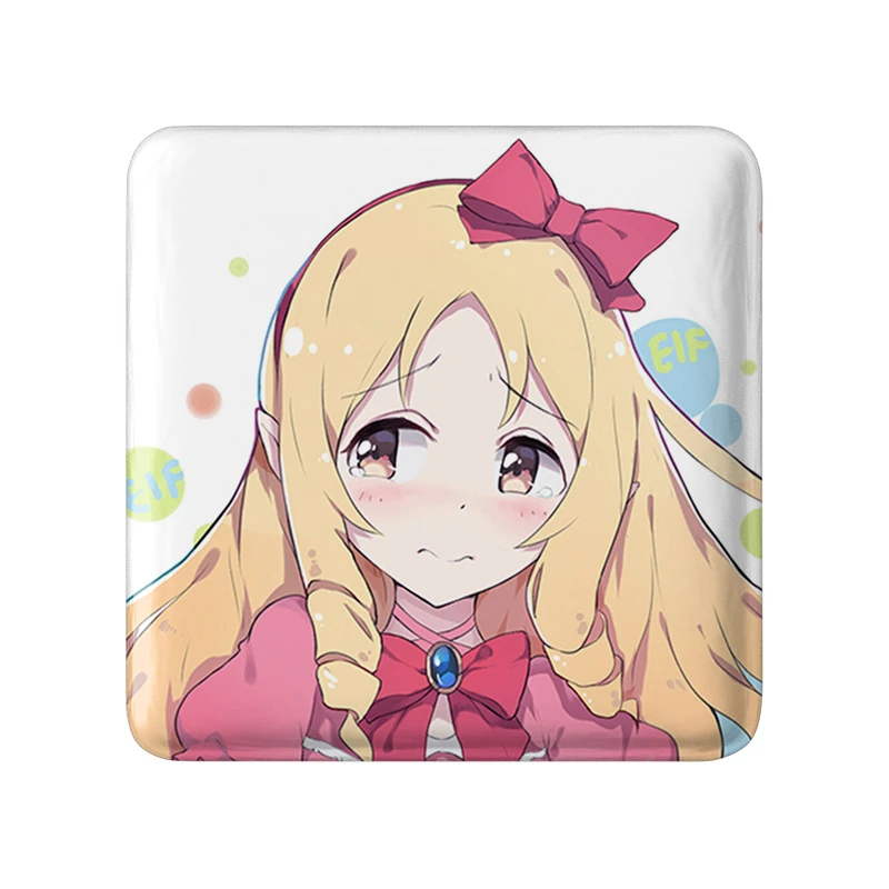 مگنت خندالو طرح یامادا الف انیمه ارومانگا سنسی Eromanga Sensei  مدل مربعی کد 22660