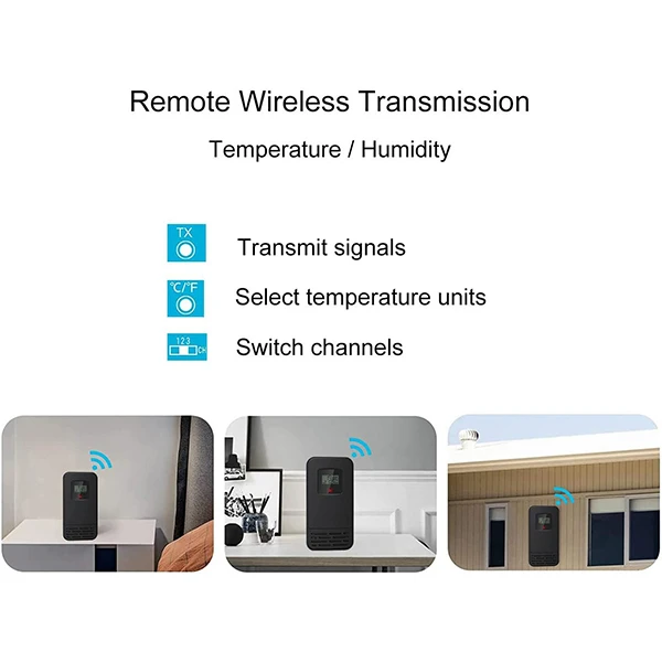 عکس شماره 6 : دماسنج محیطی مدل jeeje-j-ac42black