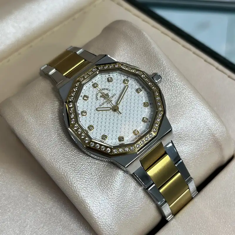 ساعت مچی عقربه ای زنانه سانتا باربارا پولو راکت کلاب مدل SB.1.10552-3